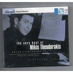 The Very Best Of Mikis Theodorakis Ścieżka dźwiękowa (Mikis Theodorakis) - Okładka CD