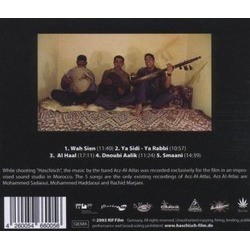 Haschisch Trilha sonora (Arz Al-Atlas) - CD capa traseira