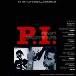 P.I. Private Investigations Soundtrack (Various Artists, Murray Munro) - CD cover