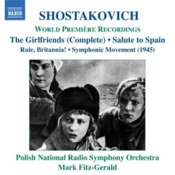 The Girlfriends Trilha sonora (Dmitri Shostakovich) - capa de CD