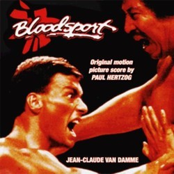 Bloodsport Trilha sonora (Paul Hertzog) - capa de CD