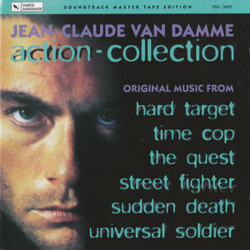 Jean-Claude Van Damme: Action-Collection サウンドトラック (John Debney, Randy Edelman, Christopher Franke, Mark Isham, Graeme Revell) - CDカバー