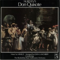 Nureyev's Don Quixote Ścieżka dźwiękowa (Ludwig Minkus) - Okładka CD
