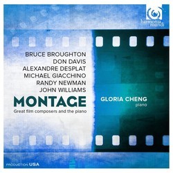 Montage - Great Film Composers & The Piano Ścieżka dźwiękowa (Bruce Broughton, Gloria Cheng, Don Davis, Alexandre Desplat, Michael Giacchino, Randy Newman, John Williams) - Okładka CD