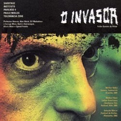 O Invasor Trilha sonora (Rica Amabis, Tejo Damasceno, Daniel Ganjaman, Paulo Miklos,  Sabotage) - capa de CD