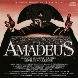 Amadeus Trilha sonora (Wolfgang Amadeus Mozart) - capa de CD