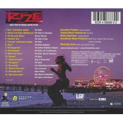 Rize Soundtrack (Amy Marie Beauchamp, Jose Cancela) - CD Achterzijde