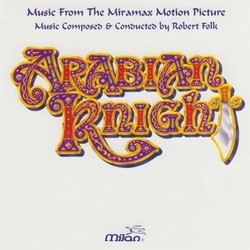 Arabian Knight サウンドトラック (Robert Folk) - CDカバー