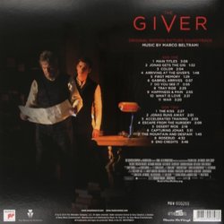 The Giver Colonna sonora (Marco Beltrami) - Copertina posteriore CD