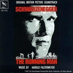 The Running Man Soundtrack (Harold Faltermeyer) - CD cover