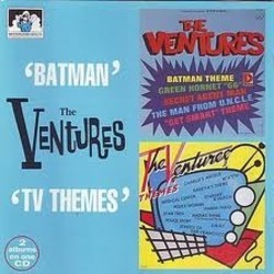 Batman / TV Themes Soundtrack (Various Artists) - CD cover
