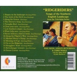 Ridgeriders: Songs Of The Southern English Landscape Ścieżka dźwiękowa (Phil Beer, Ashley Hutchings, Chris While) - Tylna strona okladki plyty CD