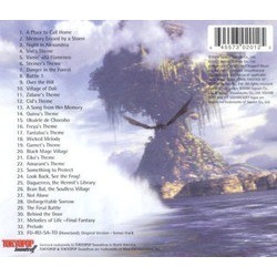 Final Fantasy IX Trilha sonora (Nobuo Uematsu) - CD capa traseira