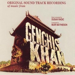 Genghis Khan Colonna sonora (Dusan Radic) - Copertina del CD