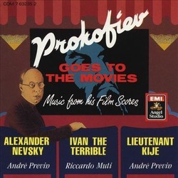 Prokofiev Goes To The Movies Ścieżka dźwiękowa (Sergei Prokofiev) - Okładka CD