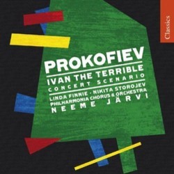 Ivan the Terrible Trilha sonora (Sergei Prokofiev) - capa de CD