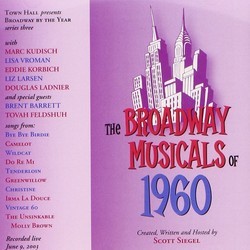 The Broadway Musicals of 1960 Soundtrack (Various Artists, Various Artists) - CD cover