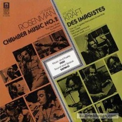 Chamber Music No. 2 / Des Imagistes Soundtrack (William Kraft, Leonard Rosenman) - CD cover