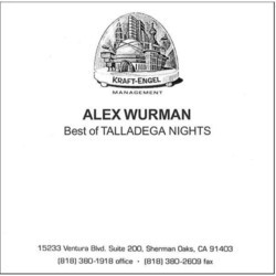 Talladega Nights: The Ballad of Ricky Bobby Soundtrack (Alex Wurman) - CD cover
