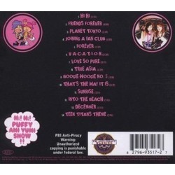 Hi Hi Puffy AmiYumi Soundtrack (Puffy AmiYumi) - CD Back cover