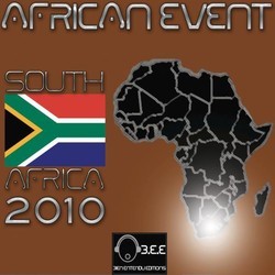 African Event, South Africa 2010 Trilha sonora (Bien Entendu Editions) - capa de CD