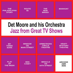 Jazz from Great Tv Shows Sex and Sax Ścieżka dźwiękowa (Various Artists, Det Moore) - Okładka CD