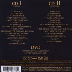 Imaginaerum Soundtrack ( Nightwish) - CD Back cover
