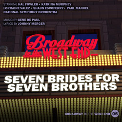 Seven Brides for Seven Brothers サウンドトラック (Gene de Paul, Johnny Mercer) - CDカバー