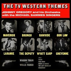 The TV Western Themes Soundtrack (Various Artists, Johnny Gregory) - CD-Cover