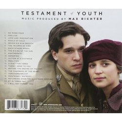 Testament of Youth Ścieżka dźwiękowa (Max Richter) - Tylna strona okladki plyty CD