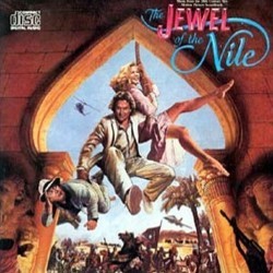 The Jewel of the Nile Trilha sonora (Various Artists, Jack Nitzsche) - capa de CD
