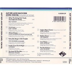 The Jewel of the Nile Soundtrack (Various Artists, Jack Nitzsche) - CD Achterzijde