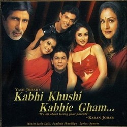 Kabhi Khushi Kabhie Gham... Soundtrack (Various Artists, Jatin Pandit, Lalit Pandit, Sandesh Shandilya) - CD-Cover