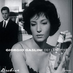 La Notte サウンドトラック (Giorgio Gaslini) - CDカバー