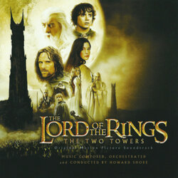 The Lord of the Rings: The Two Towers Trilha sonora (Howard Shore) - capa de CD