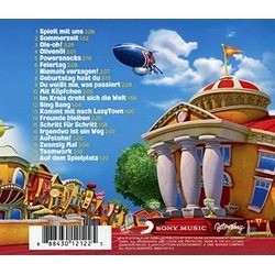 LazyTown: Los geht's - Neues aus Lazy Town Soundtrack (Various Artists) - CD Achterzijde