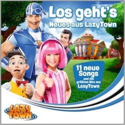 LazyTown: Los geht's - Neues aus Lazy Town Ścieżka dźwiękowa (Various Artists) - Okładka CD