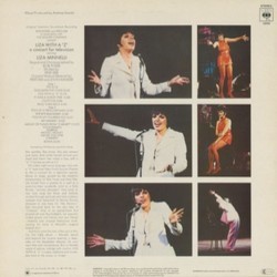 Liza With a Z Ścieżka dźwiękowa (Liza Minnelli) - Tylna strona okladki plyty CD