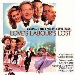 Love's Labour's Lost Trilha sonora (Patrick Doyle) - capa de CD