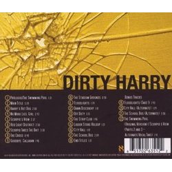 Dirty Harry Soundtrack (Lalo Schifrin) - CD Back cover