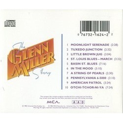 The Glenn Miller Story サウンドトラック (Glenn Miller) - CD裏表紙