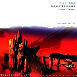 Heroes & Legends Trilha sonora (Bernard Becker) - capa de CD