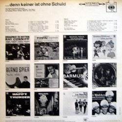 Denn Keiner ist Ohne Schuld Soundtrack (Percy Faith) - CD Back cover