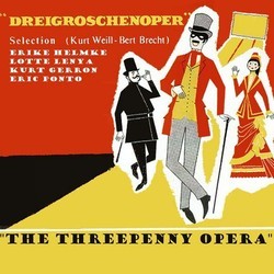 Dreigroschenoper Soundtrack (Bertolt Brecht, Kurt Weill) - CD-Cover