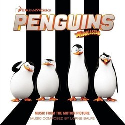 Penguins of Madagascar Trilha sonora (Lorne Balfe) - capa de CD