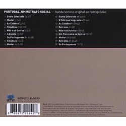 Portugal, Um Retrato Social Trilha sonora (Rodrigo Leo) - CD capa traseira