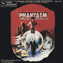 Phantasm Soundtrack (Fred Myrow, Malcolm Seagrave) - CD cover