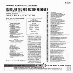 Rudolph, the Red-Nosed Reindeer Ścieżka dźwiękowa (Various Artists, Johnny Marks, Johnny Marks) - Tylna strona okladki plyty CD