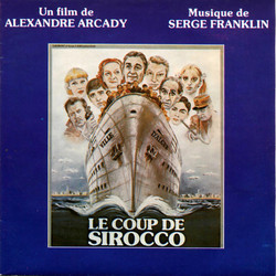 Le Coup de Sirocco Ścieżka dźwiękowa (Serge Franklin) - Okładka CD
