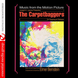The Carpetbaggers サウンドトラック (Elmer Bernstein) - CDカバー
